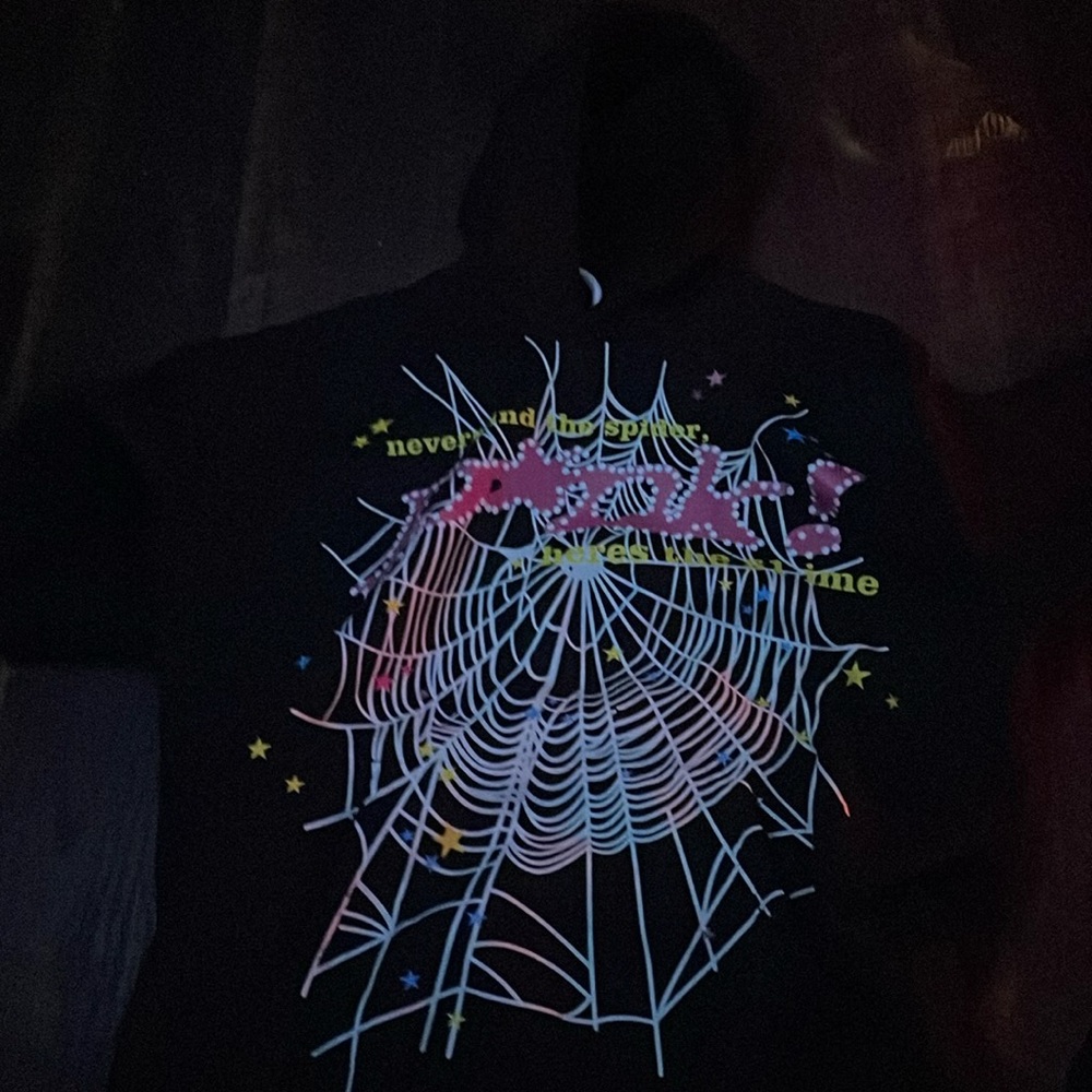 spiderweb hoodie
